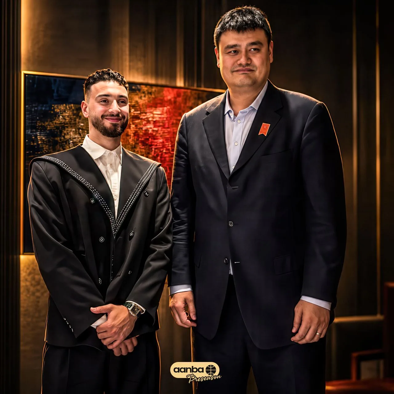 Яо Мин после завершения карьеры ещё подрос? 😳