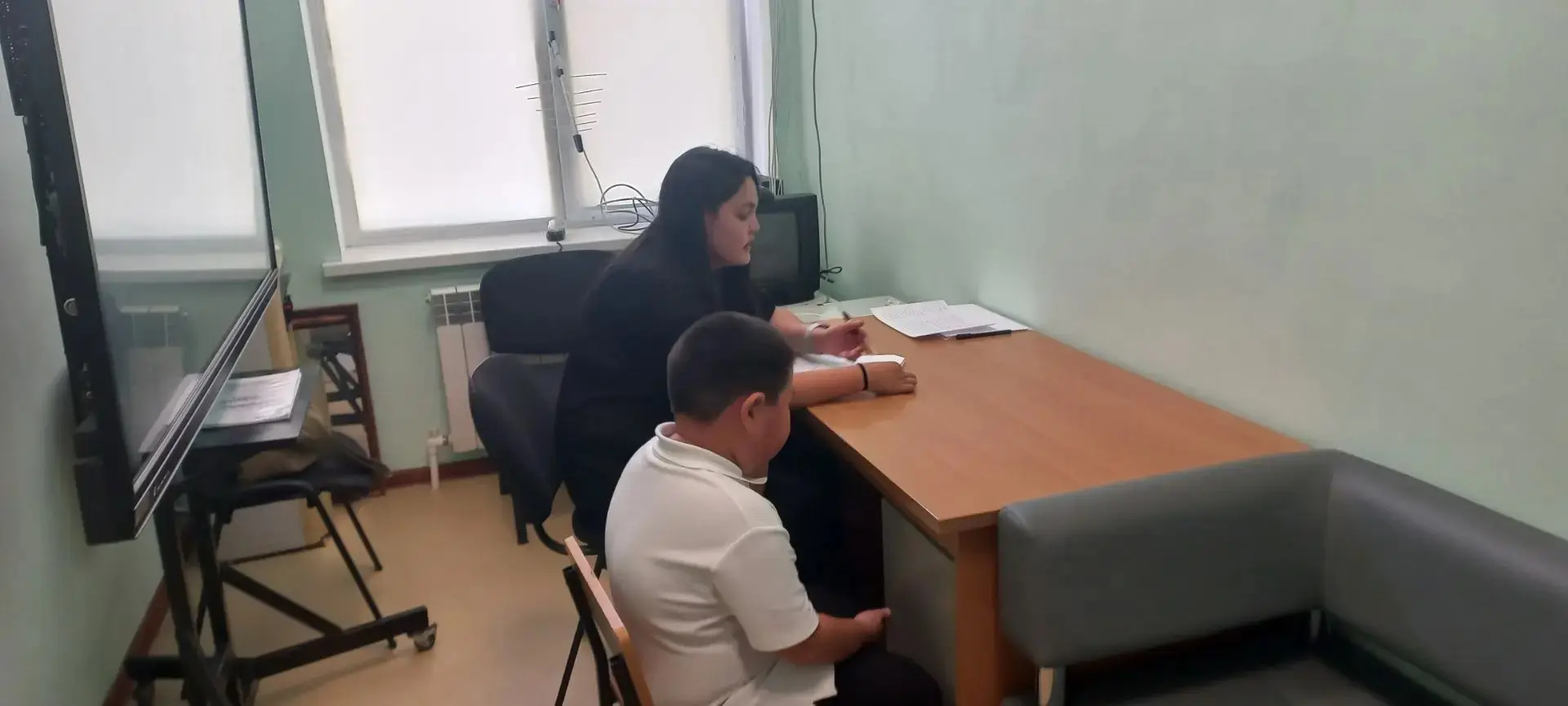 Специалисты нашего центра, педагоги-психологи Дорджиева Калерия Валерьевна и Бембеева П...