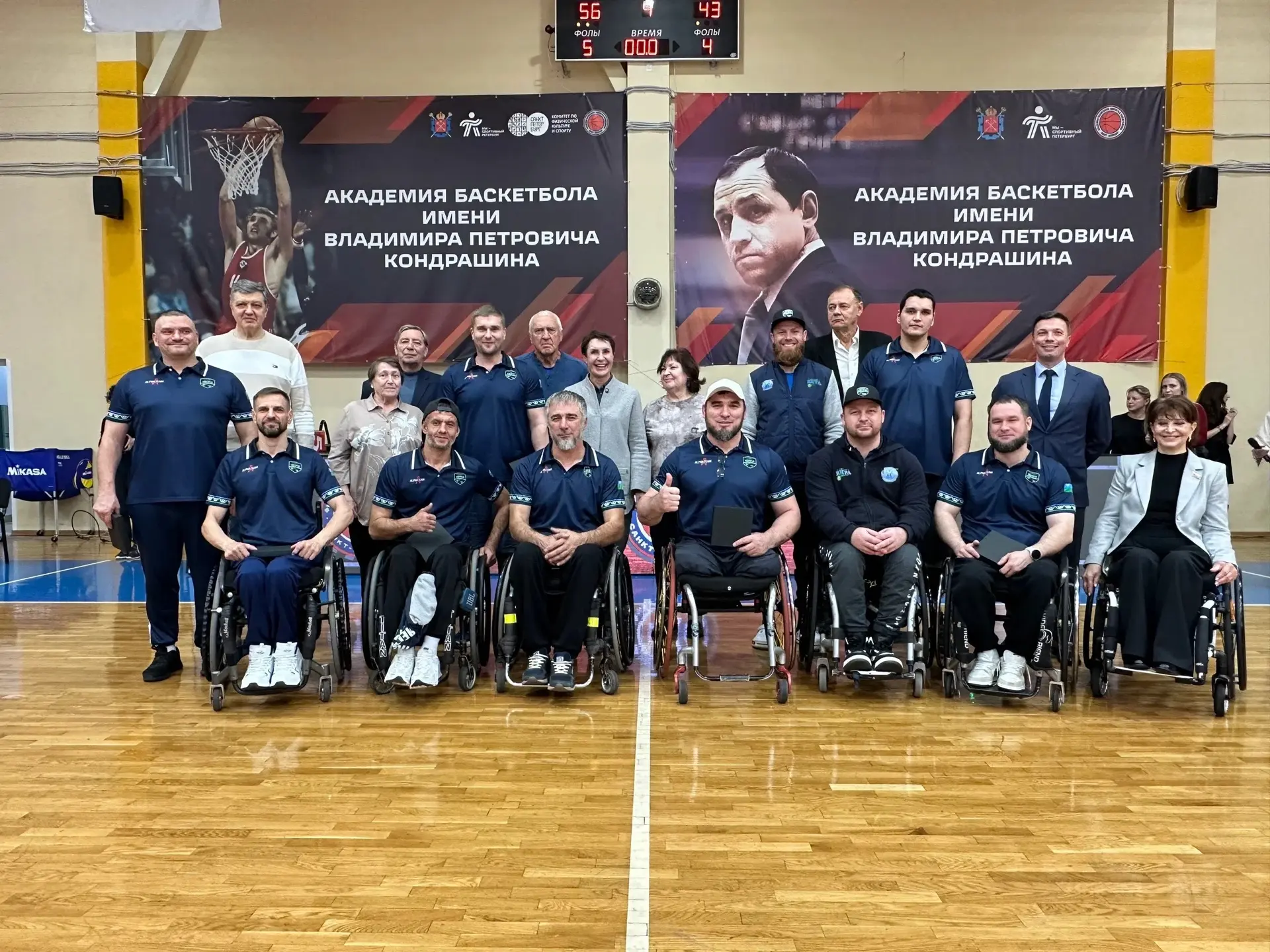 🏀 Команда по баскетболу на колясках «Легион Югра» заняла пятое место в четвертом круге...