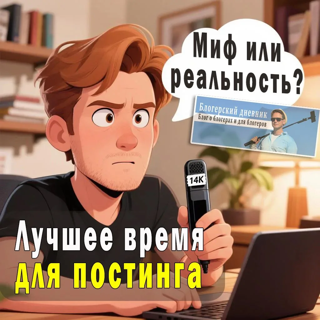 Лучшее время для постинга: миф или реальность? Мой эксперимент.