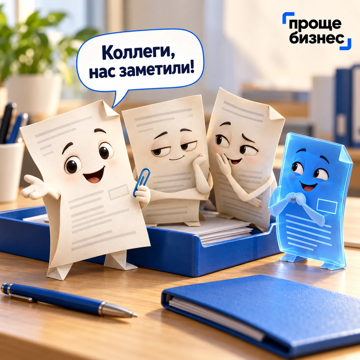 Если бы документы могли говорить… 📄😄