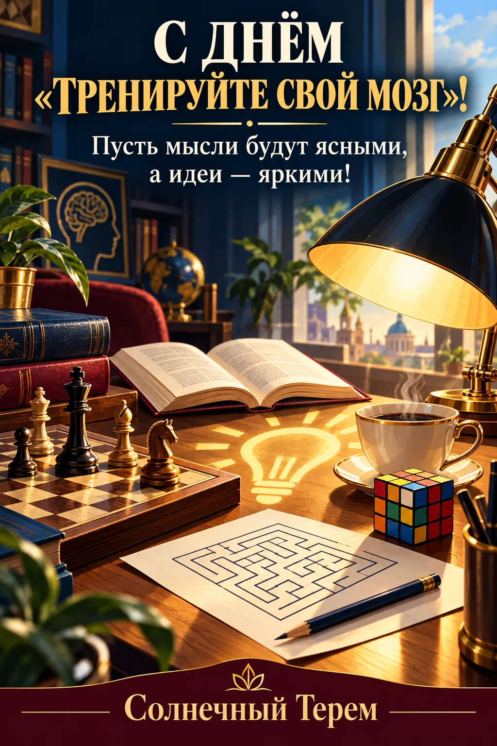 Любопытство, новые знания и маленькие задачки помогают не стоять на месте. 🧩