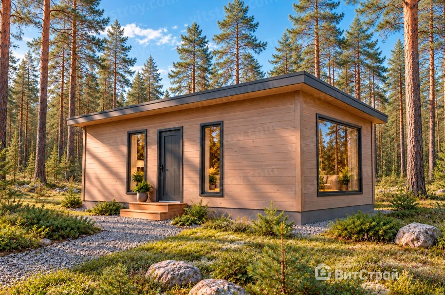 🏡 А если для загородной жизни вам хватит дома 4×8 м?