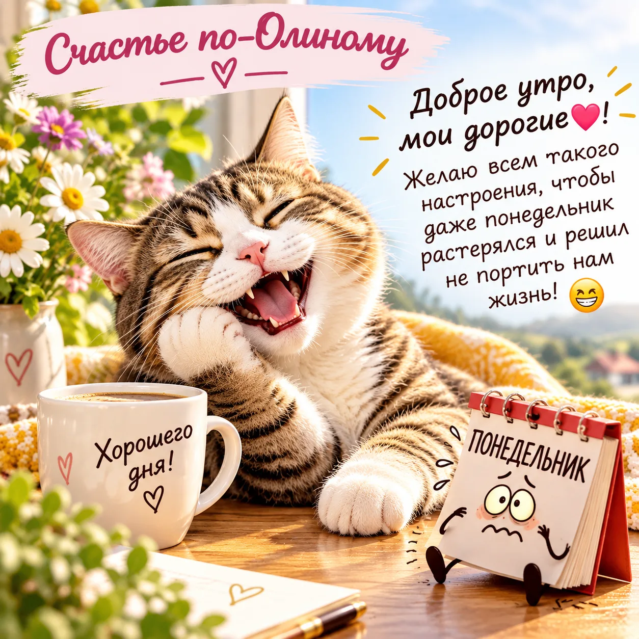 Доброе утро, мои дорогие!❤️