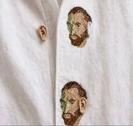 Идеальный дизайн рубашки👂😃😃