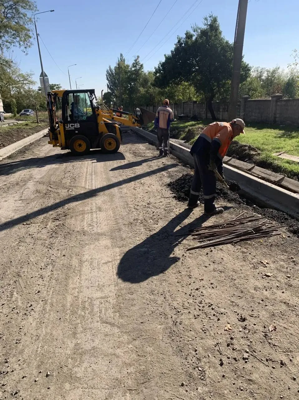 Работы на улице Воинов Освободителей продолжаются👷🏻‍♂️