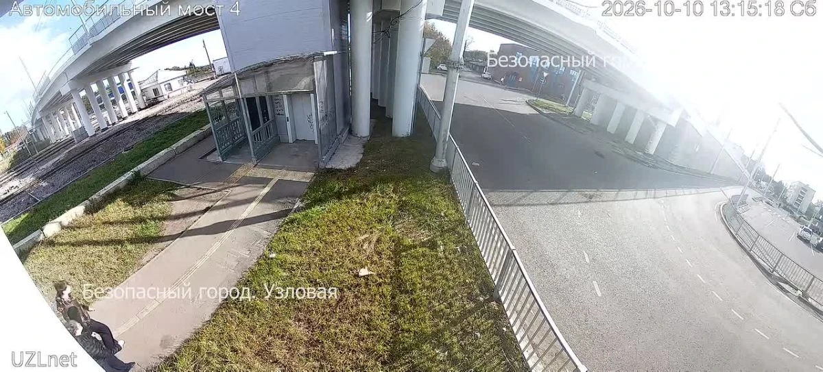 📌 Вандалы изрисовали пешеходный мост в Узловой