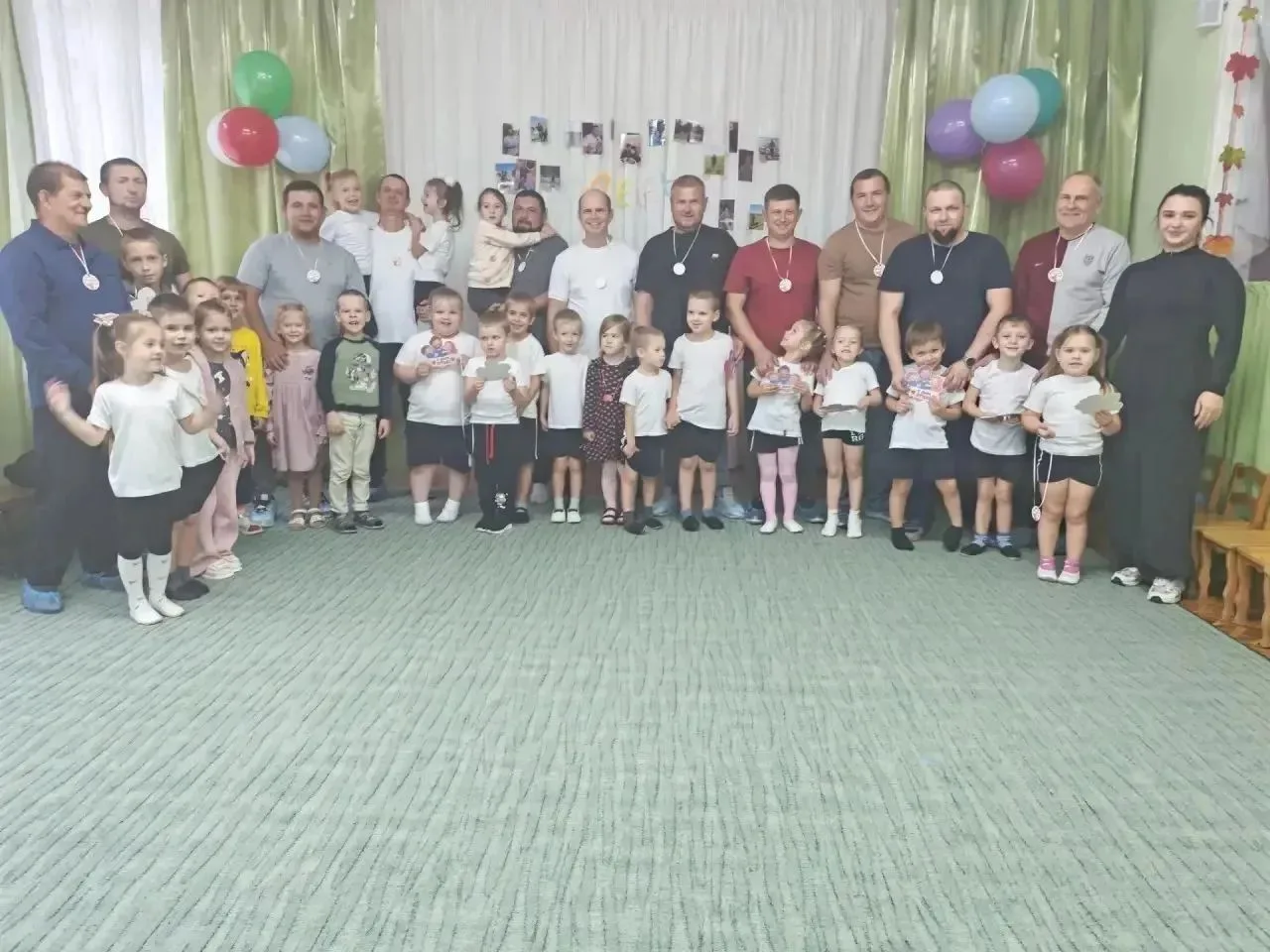 🎉 Сегодня в МБДОУ детском саду комбинированного вида N 14 прошёл большой спортивный пр...