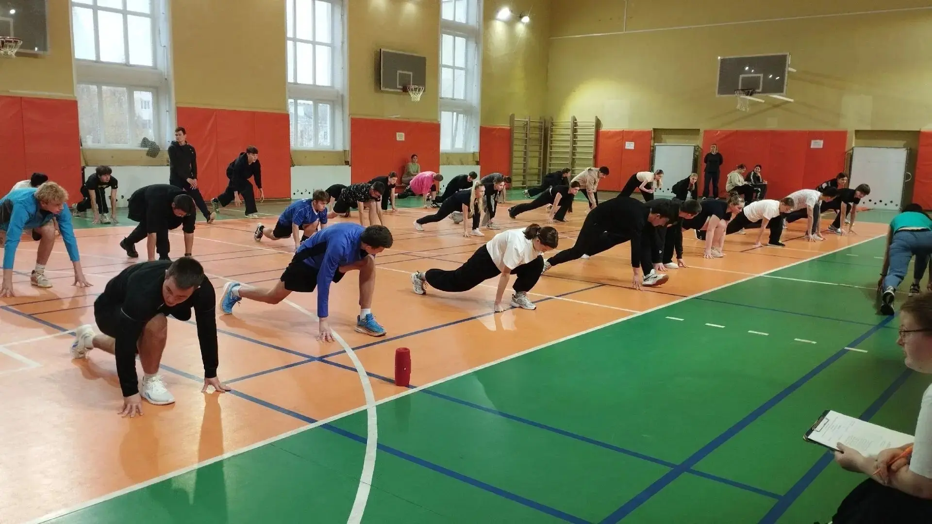 First‑year students of the Northern State Medical University (NSMU) tested their streng...