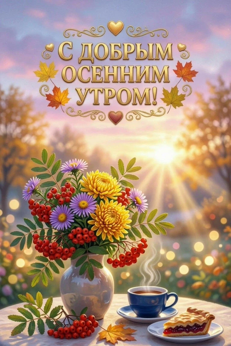 Новый день пришёл к вам в гости.