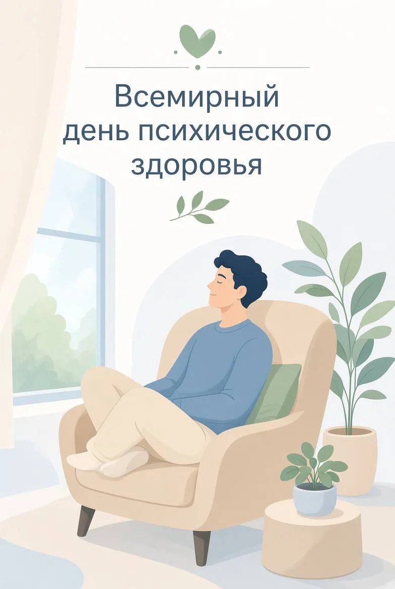 10 октября — Всемирный день психического здоровья