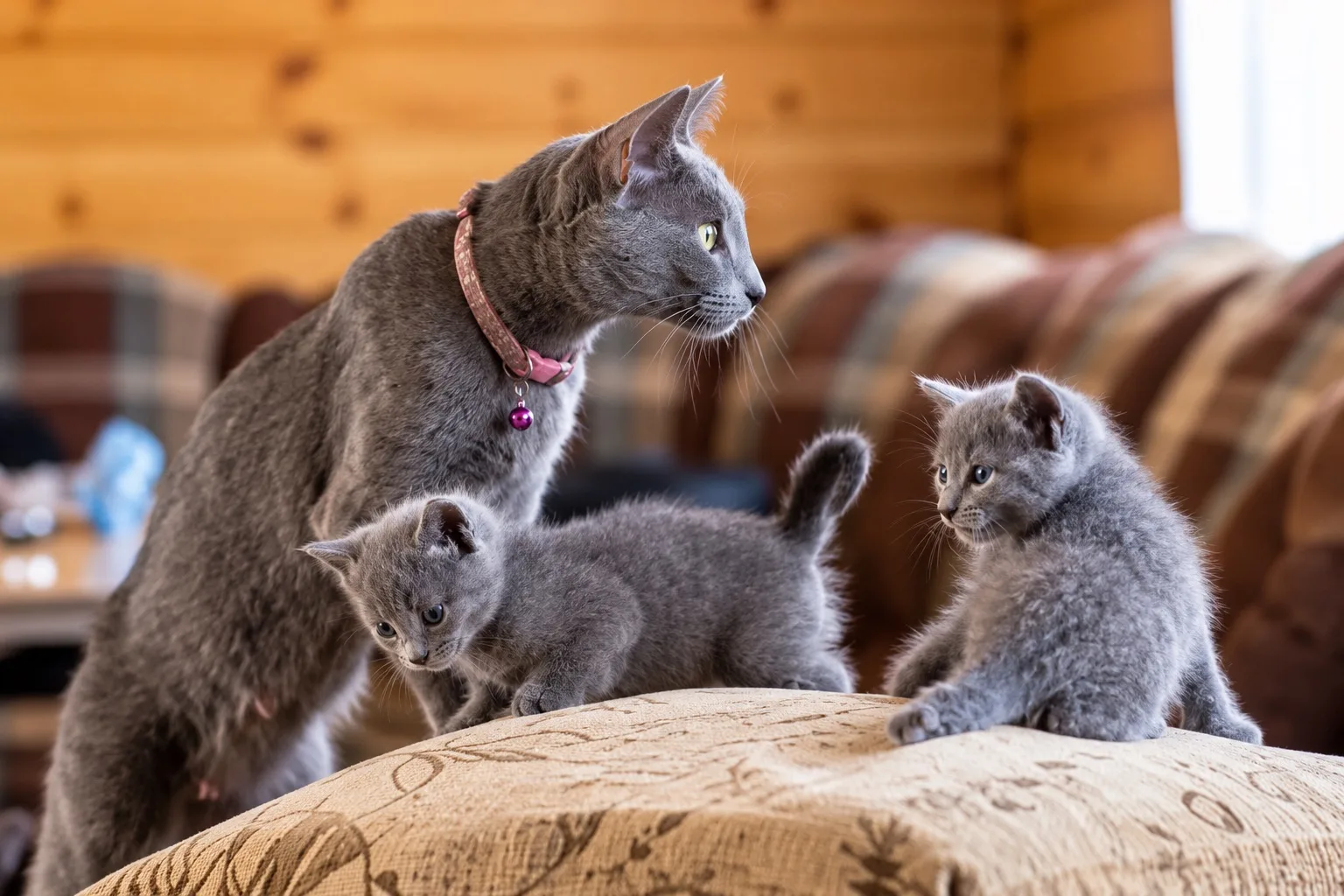 🐾 «Пушистый переполох»: пока хозяева на работе…