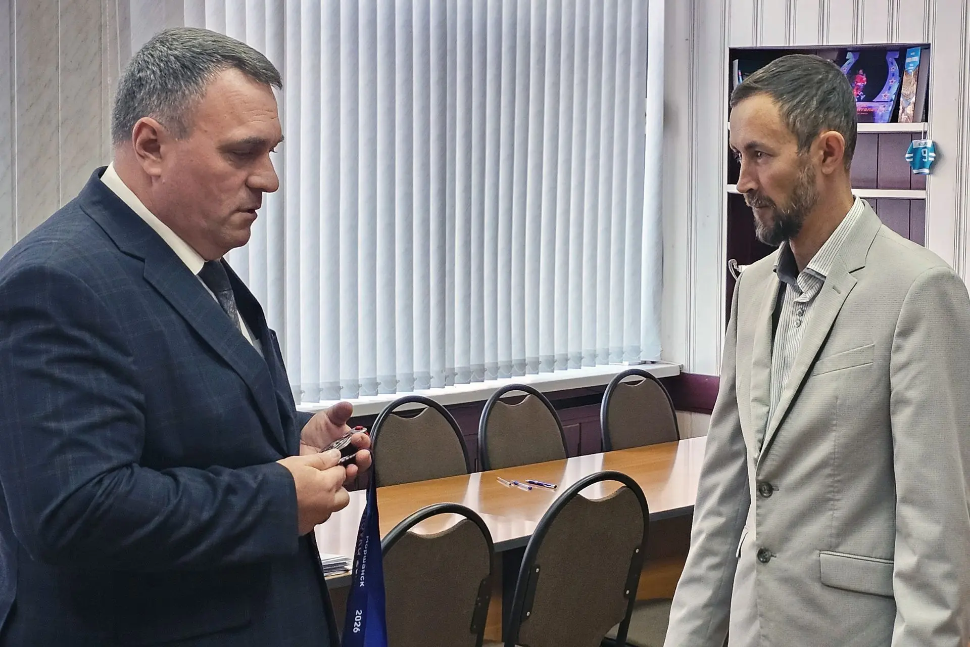 ЕДИНСТВО ВЛАСТИ И ОБЩЕСТВА: И. О. ГЛАВЫ ГОРОДА МОРШАНСКА НАГРАЖДЁН ЗА ПОДДЕРЖКУ МЕЖДУНА...