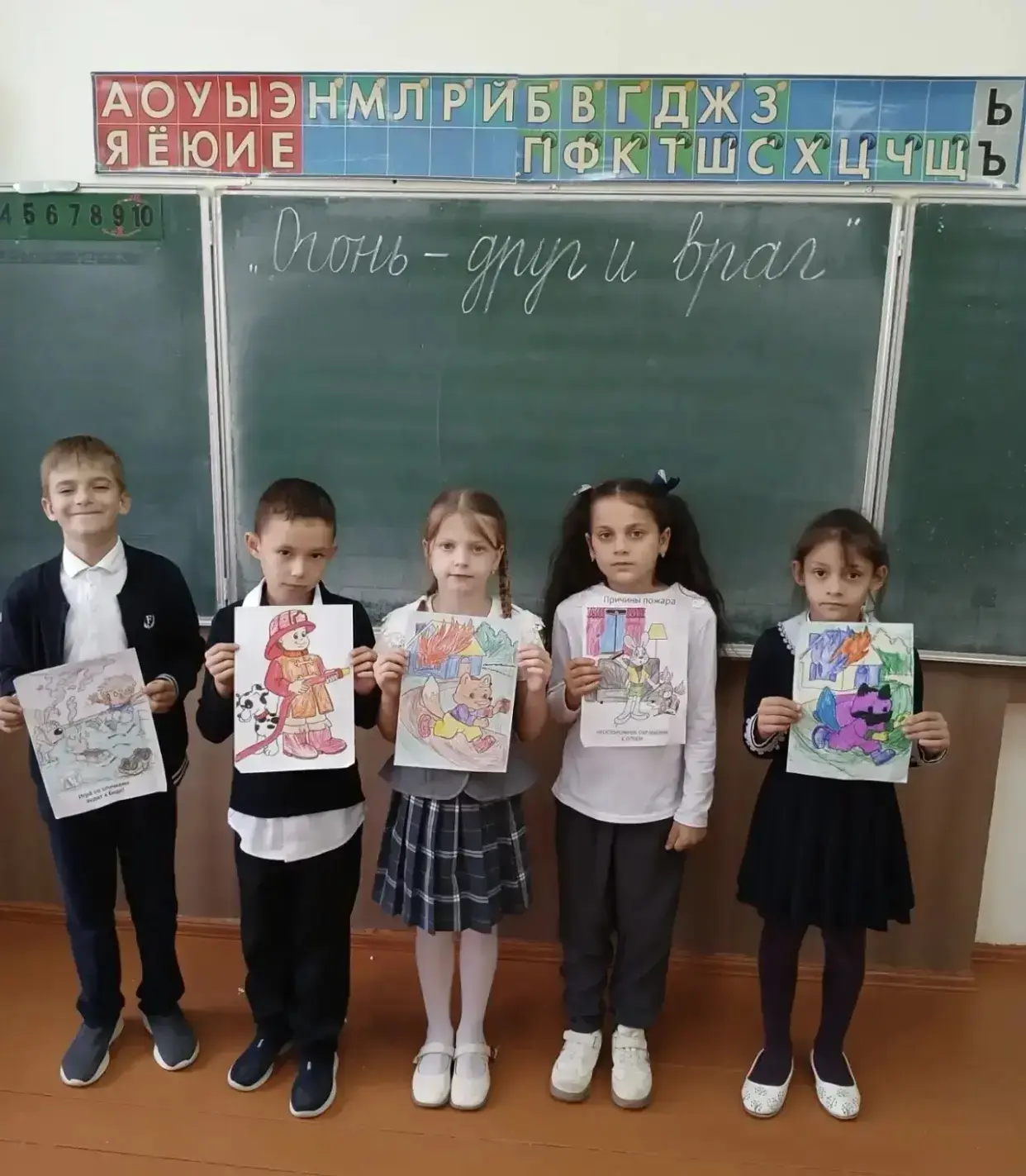 Ко Дню гражданской обороны в нашей школе прошли Всероссийские уроки культуры безопасности!