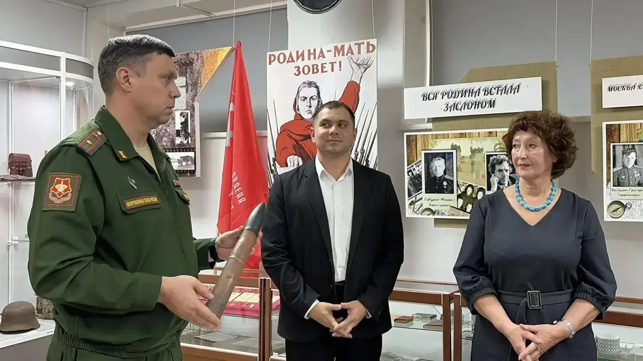 В Краеведческом музее состоялась торжественная церемония закладки «Капсулы Победы» — по...