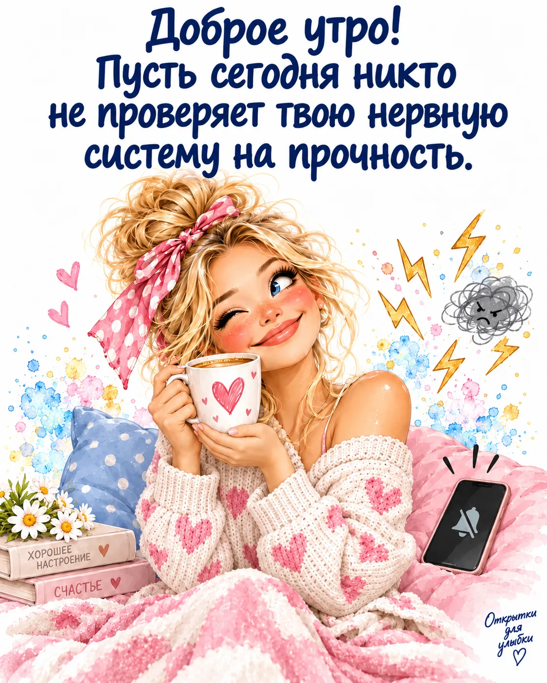 ☕ Пусть сегодня единственным испытанием будет выбор между второй чашкой кофе и третьей!
