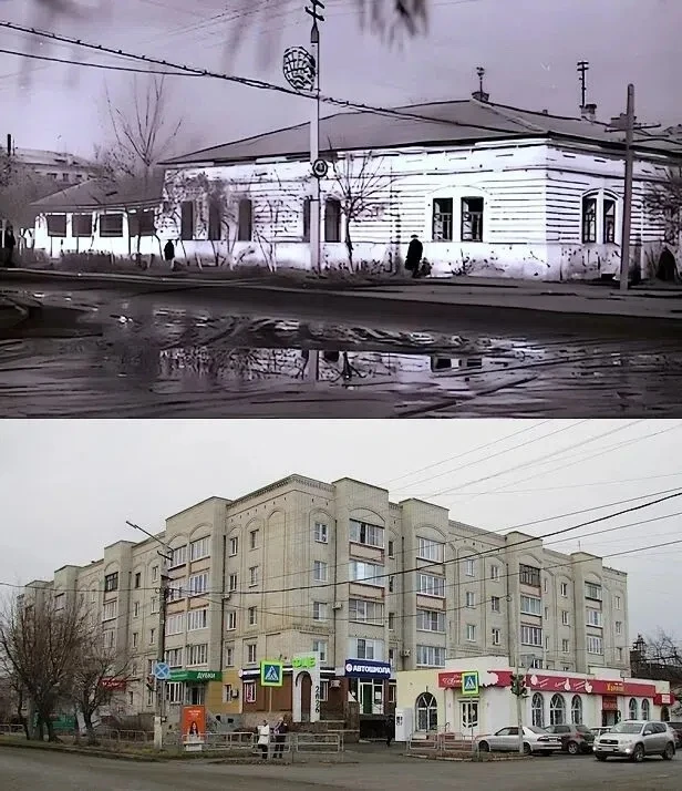 🕍 А что раньше было вместо пятиэтажки на Климова?