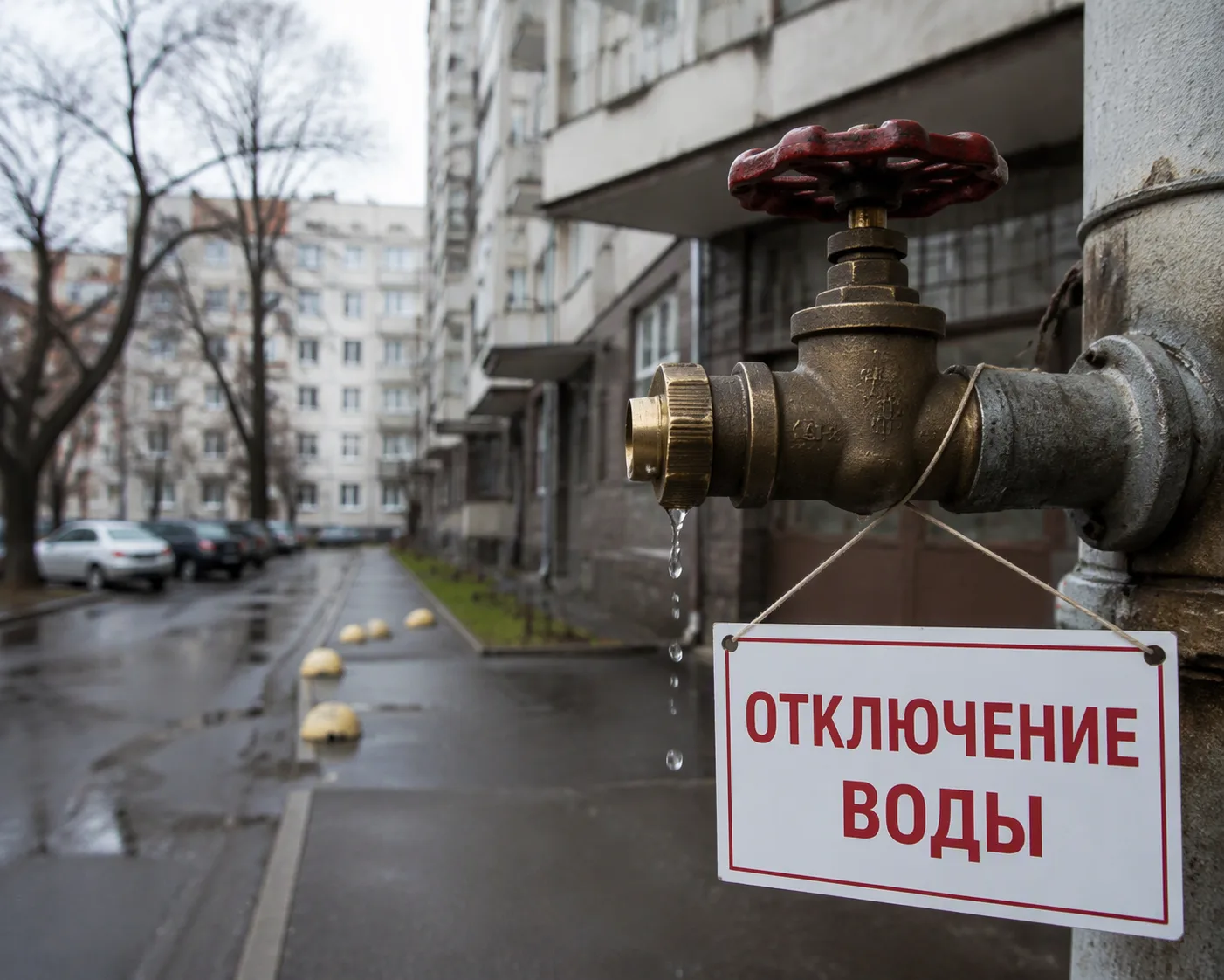 15 октября плановые отключения холодного водоснабжения:
