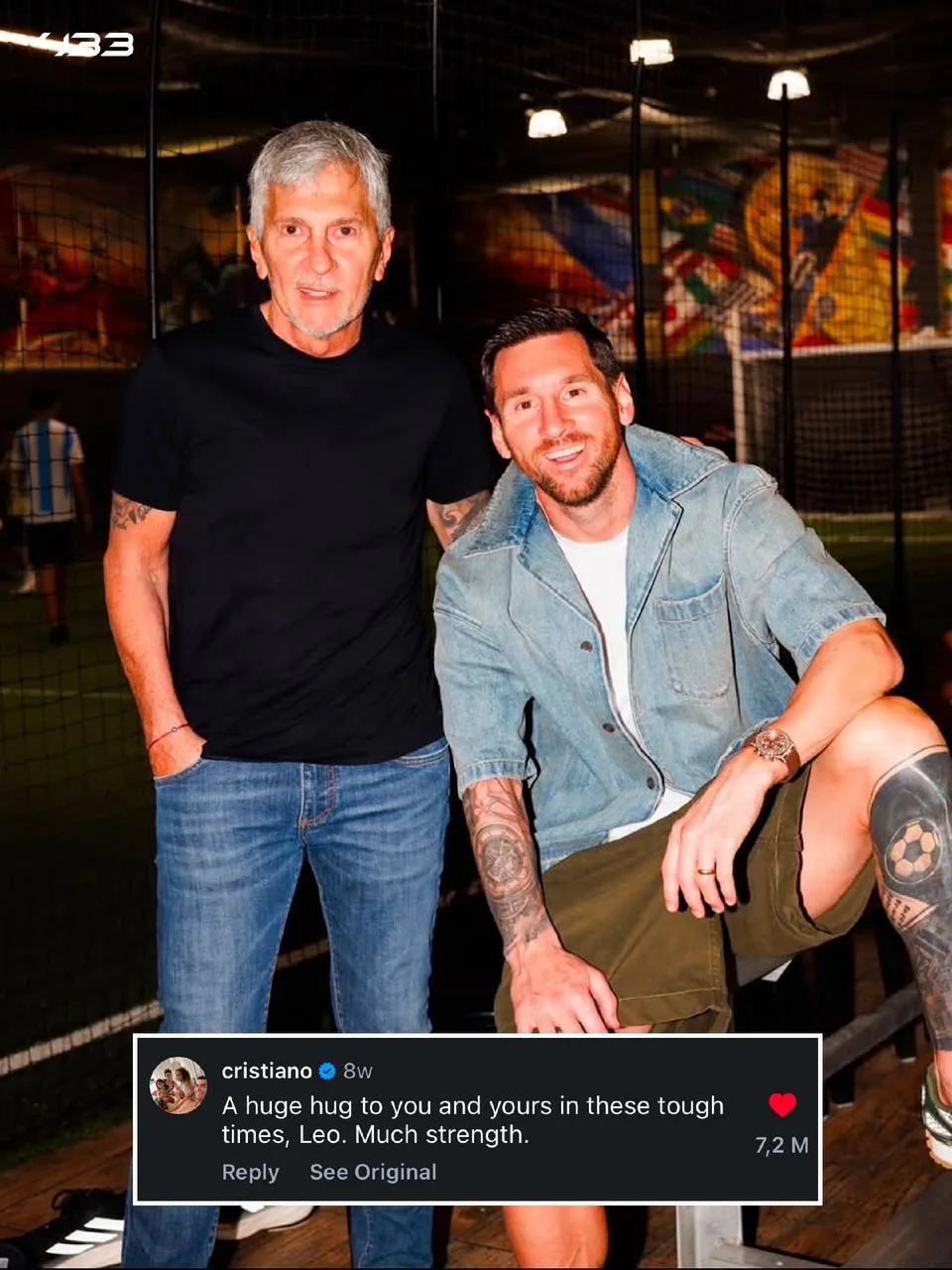 Cristiano Ronaldo now has three of the most-liked comments in Instagram 𝙃𝙄𝙎𝙏𝙊𝙍𝙔 🤯