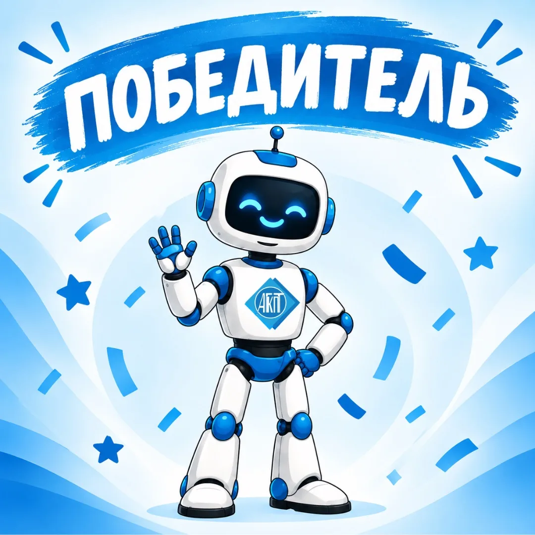 🏆 Робот Тех победил на выборах маскота!