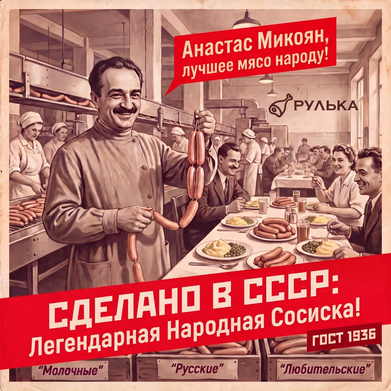 🌭 Сделано в СССР: как появилась легендарная народная сосиска