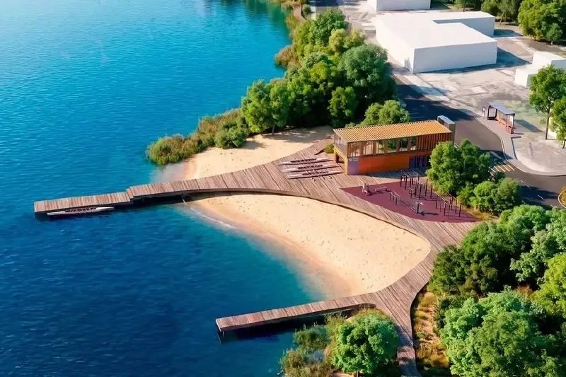 🌊 Береговую линию Верхнего Кабана вдоль Фермского шоссе хотят благоустроить
