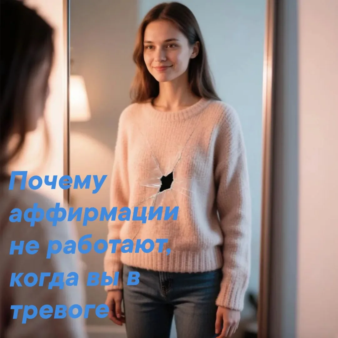 Вы стоите перед зеркалом и повторяете: