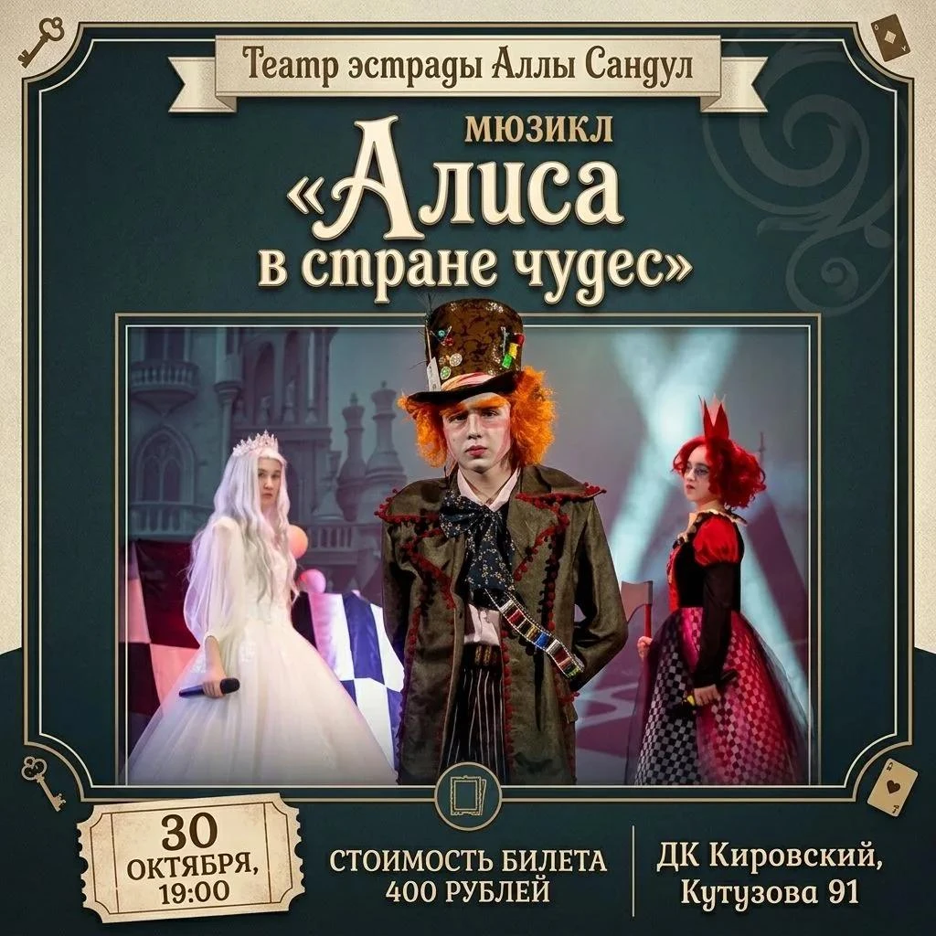 ♣♥ Мюзикл «Алиса в стране чудес»