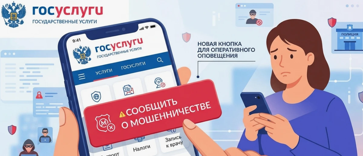 🛡 На Госуслугах появился сервис «Защита от мошенников в сети» — часть проекта «Государ...