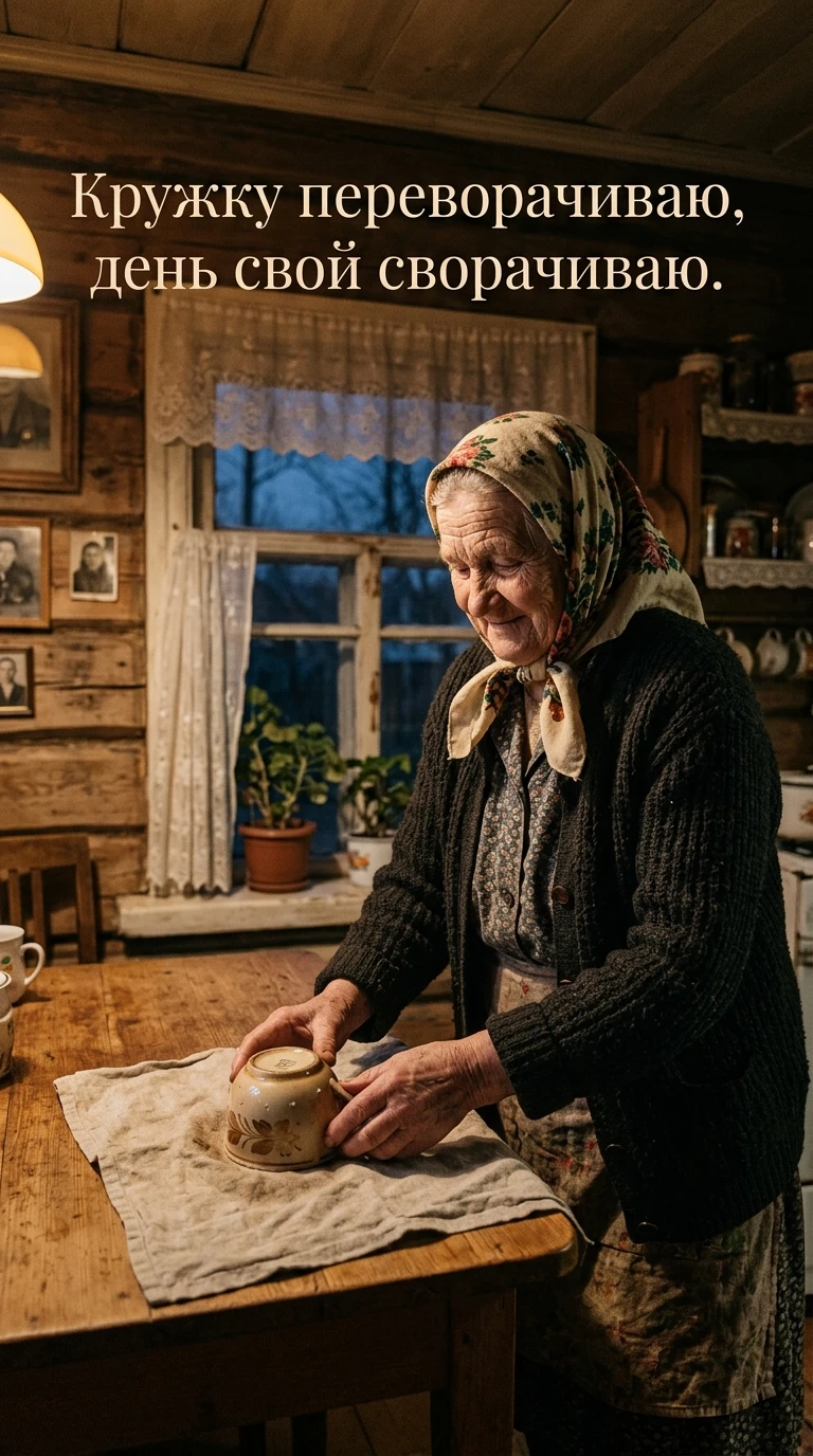 ☕ Чистая чашка: вечерний секрет домашнего покоя