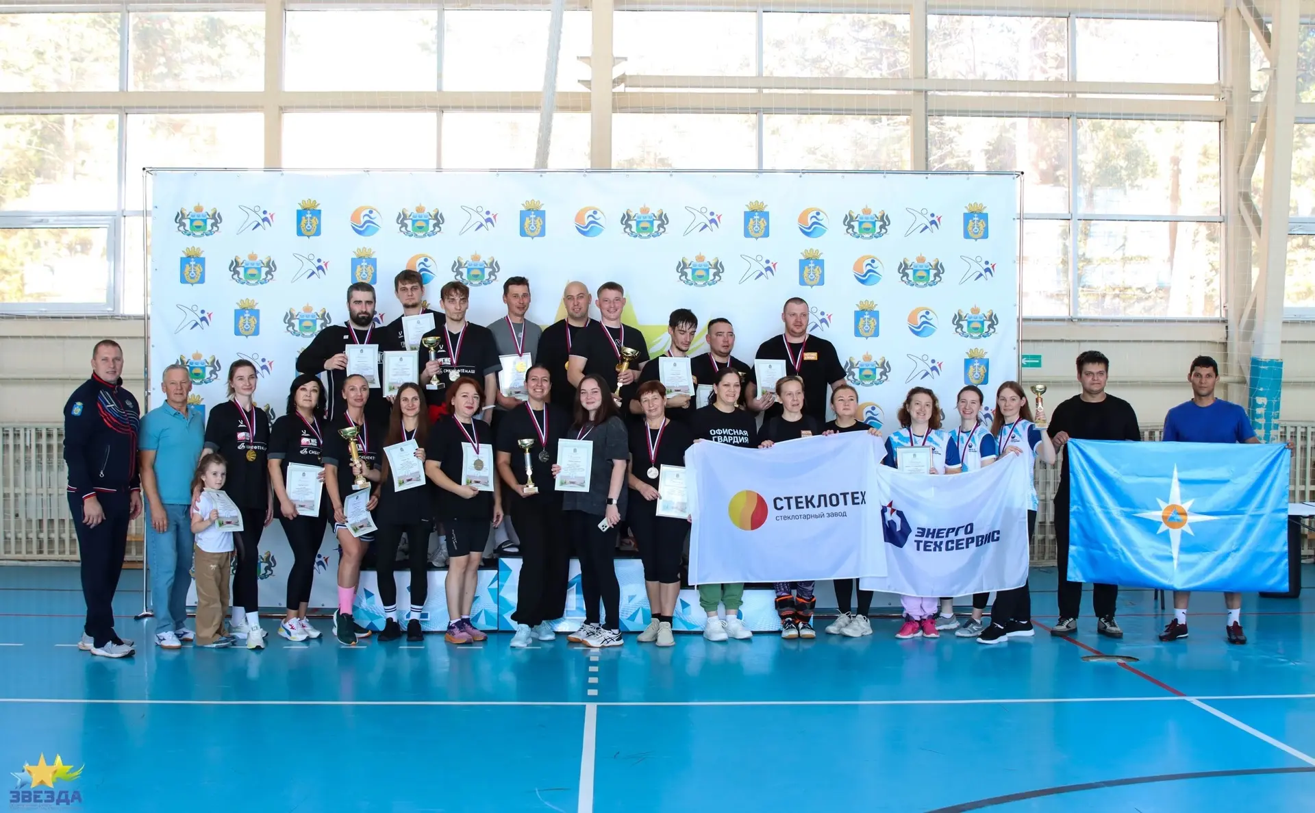 🏀 Трудовые коллективы Тюменского округа сыграли в баскетбол 3х3