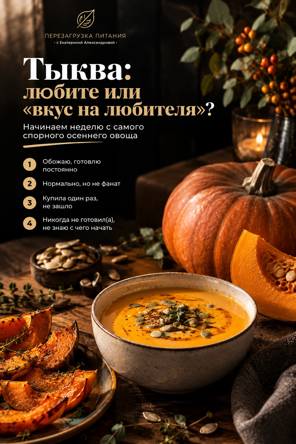 Тыква: любите или «вкус на любителя»?