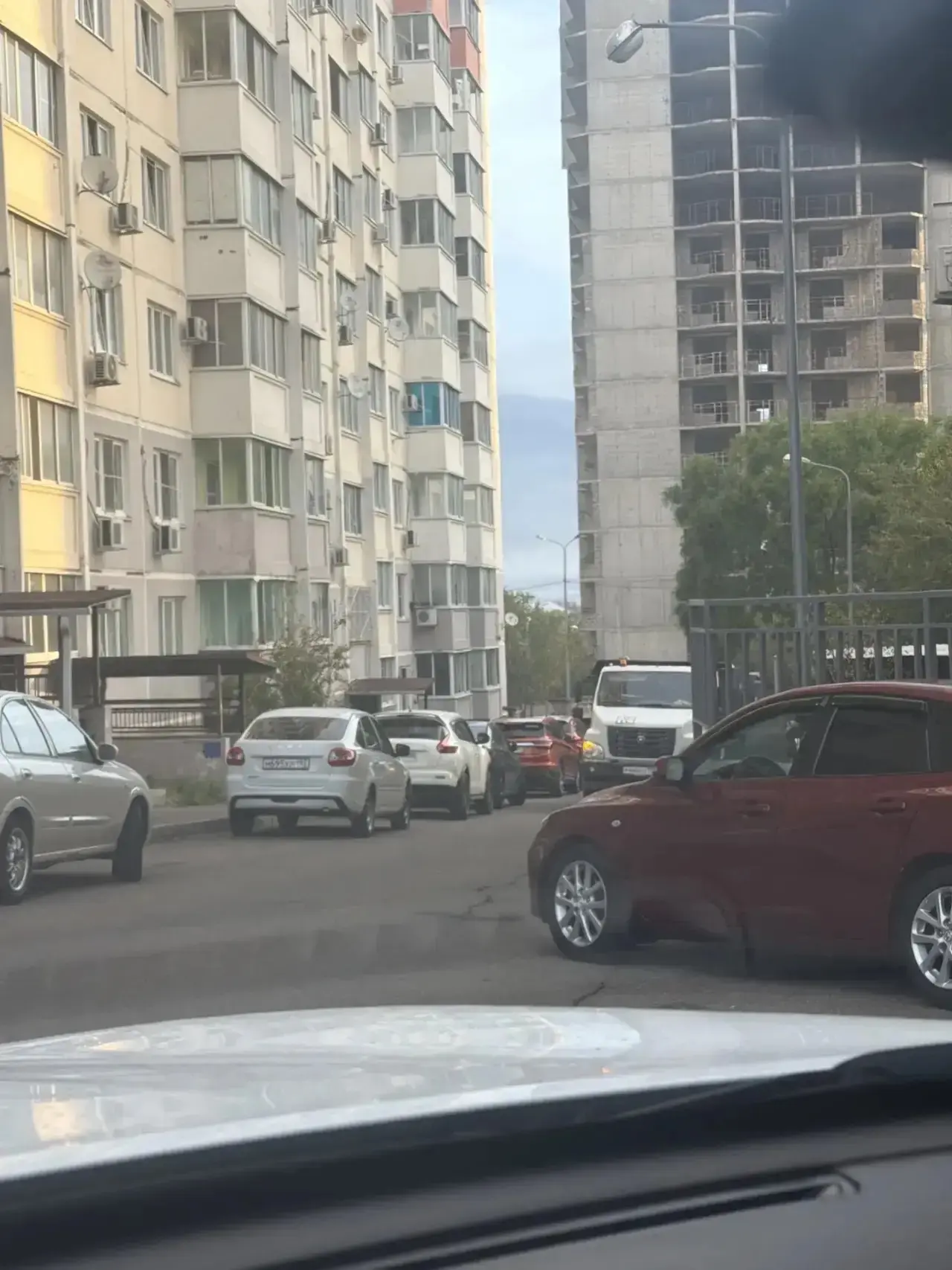 Перекрыт единственный выезд