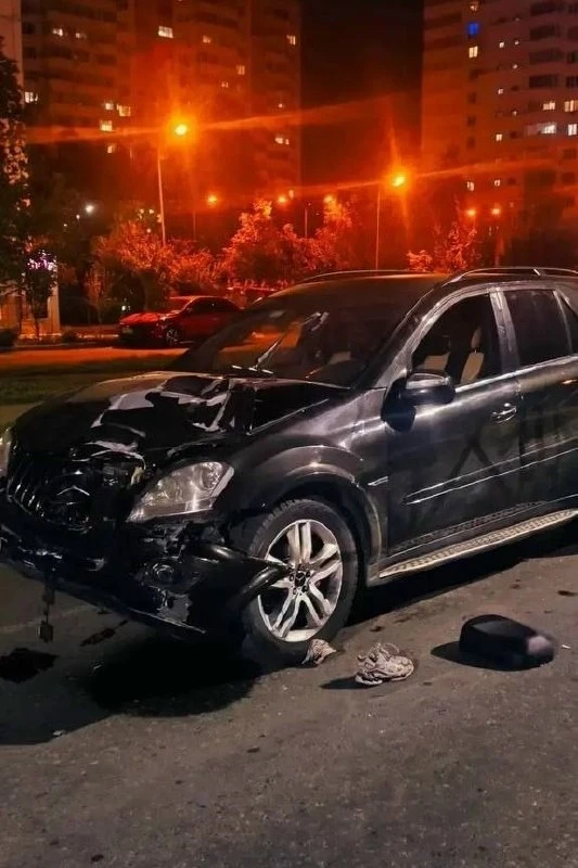Жесткое ДТП на ул.Черкасской этой ночью