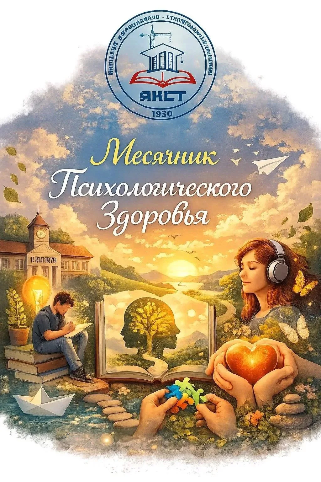 🌟 Месячник психологического здоровья в ЯКСТ: Заботимся о себе вместе!