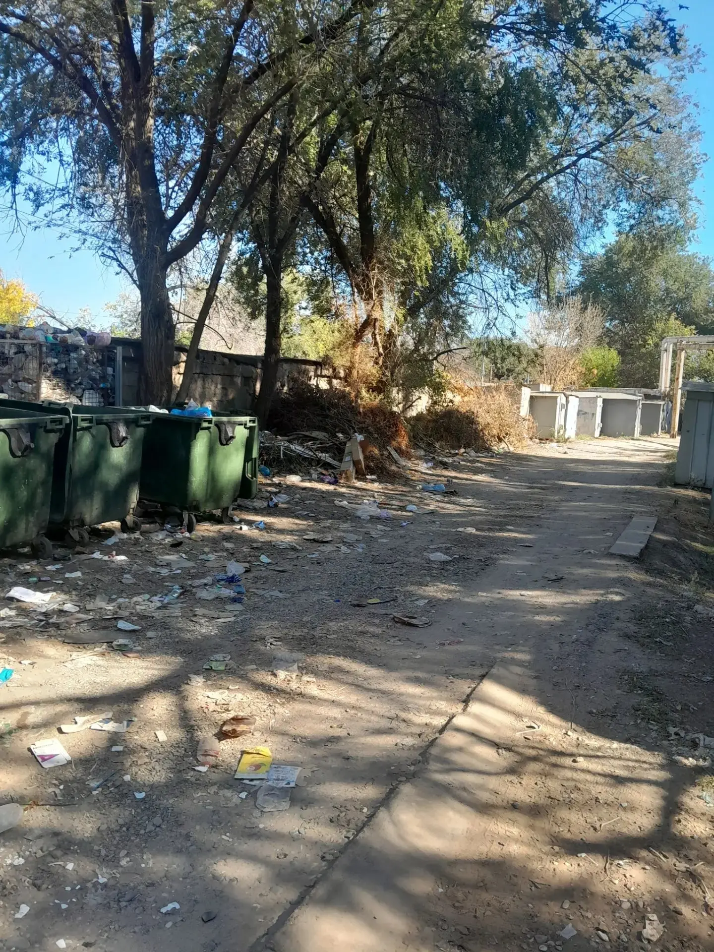 🗑 «Живём на свалке в прямом смысле!» — жители Астрахани возмущены состоянием своего двора