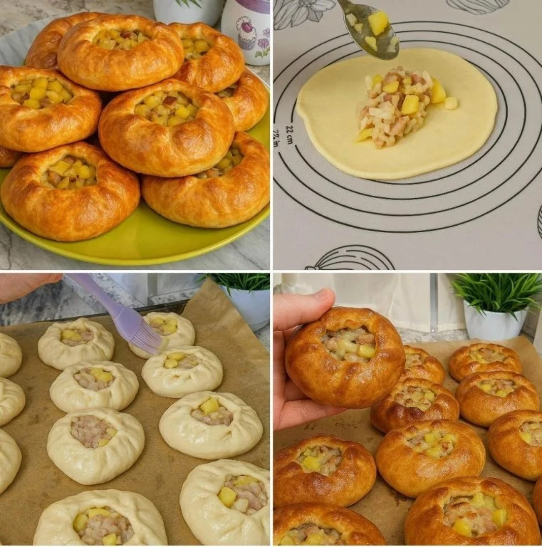 🥐 КУРНИК С КАРТОШКОЙ | Домашний рецепт