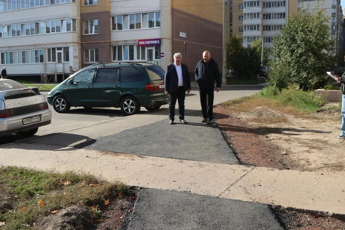 ❗Тротуар в Железногорске расширят по поручению главы