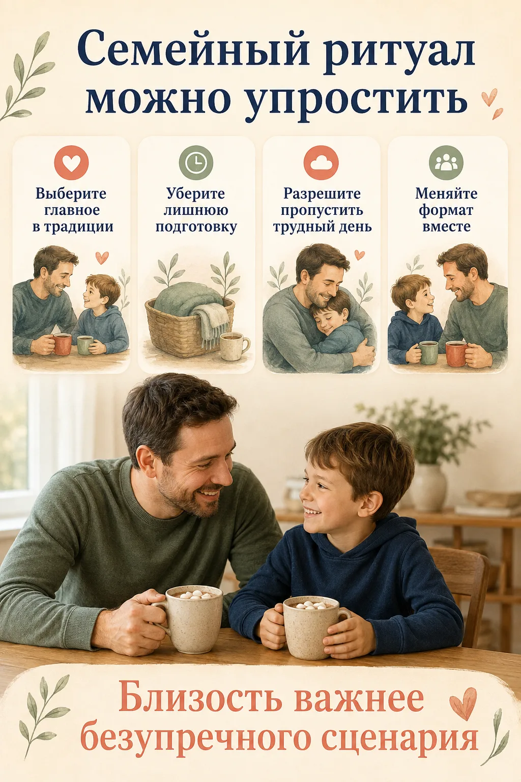 ☕ Семейный ритуал можно упростить