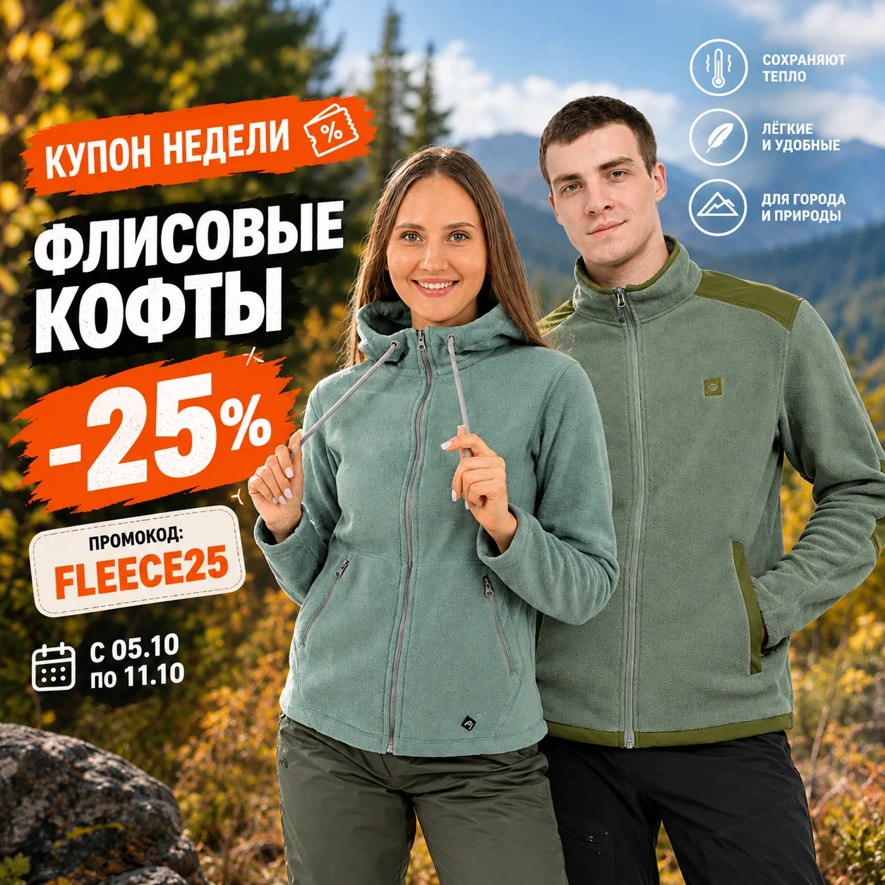 🔥 КУПОН НЕДЕЛИ —25%