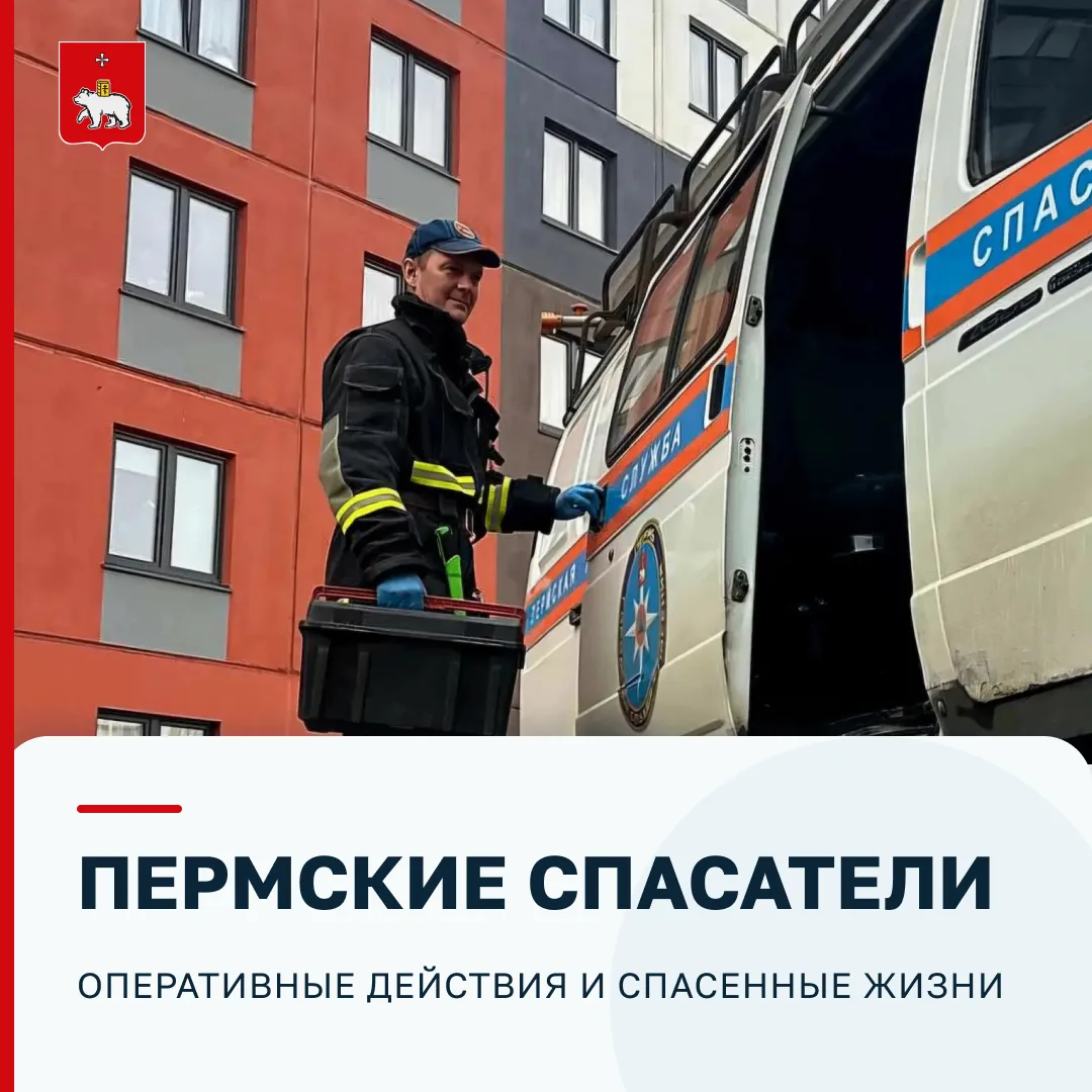 ⛑️ Итоги работы Пермской городской службы спасения