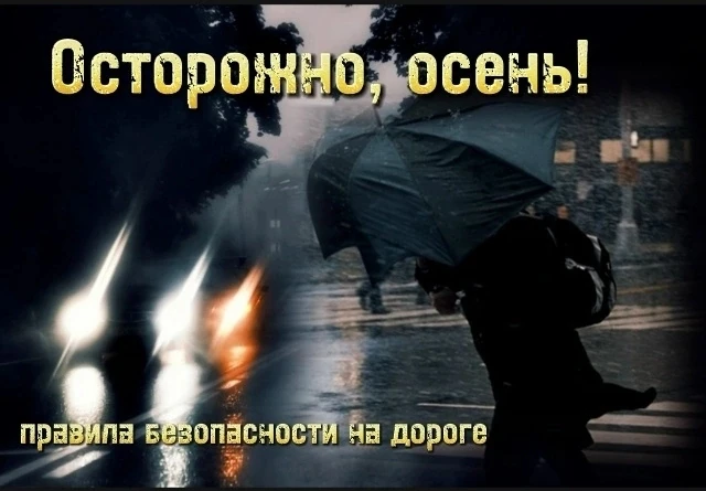 🛑 ОСНОВНЫЕ ПРАВИЛА БЕЗОПАСНОСТИ В ОСЕННИЙ ПЕРИОД 🛑