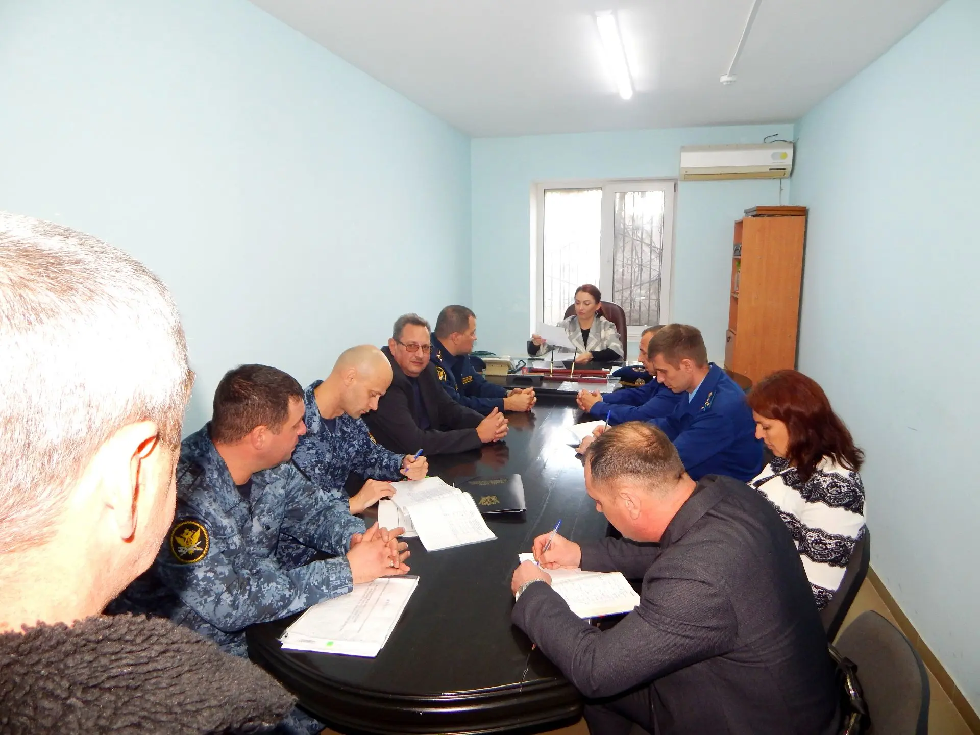С рабочим визитом ИК-5, ИЦ-2 и КП-15 посетили Уполномоченный по правам человека в регио...