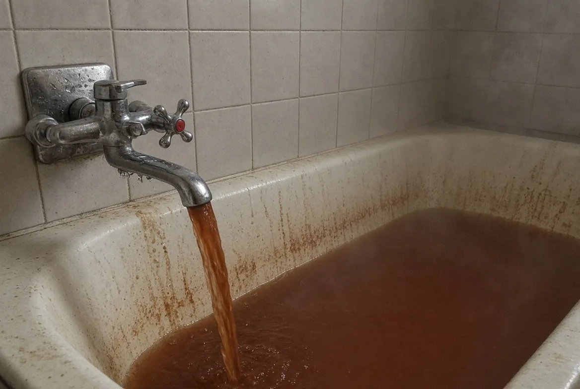 🚰 «Вода цвета капучино»: тагильчане жалуются на грязную воду из-под крана