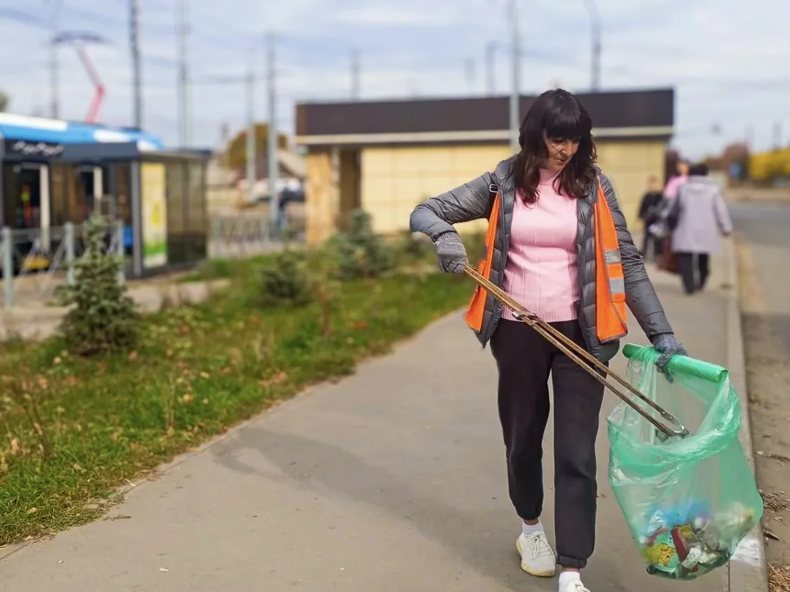 📎 В районе регулярно проводятся работы по поддержанию чистоты