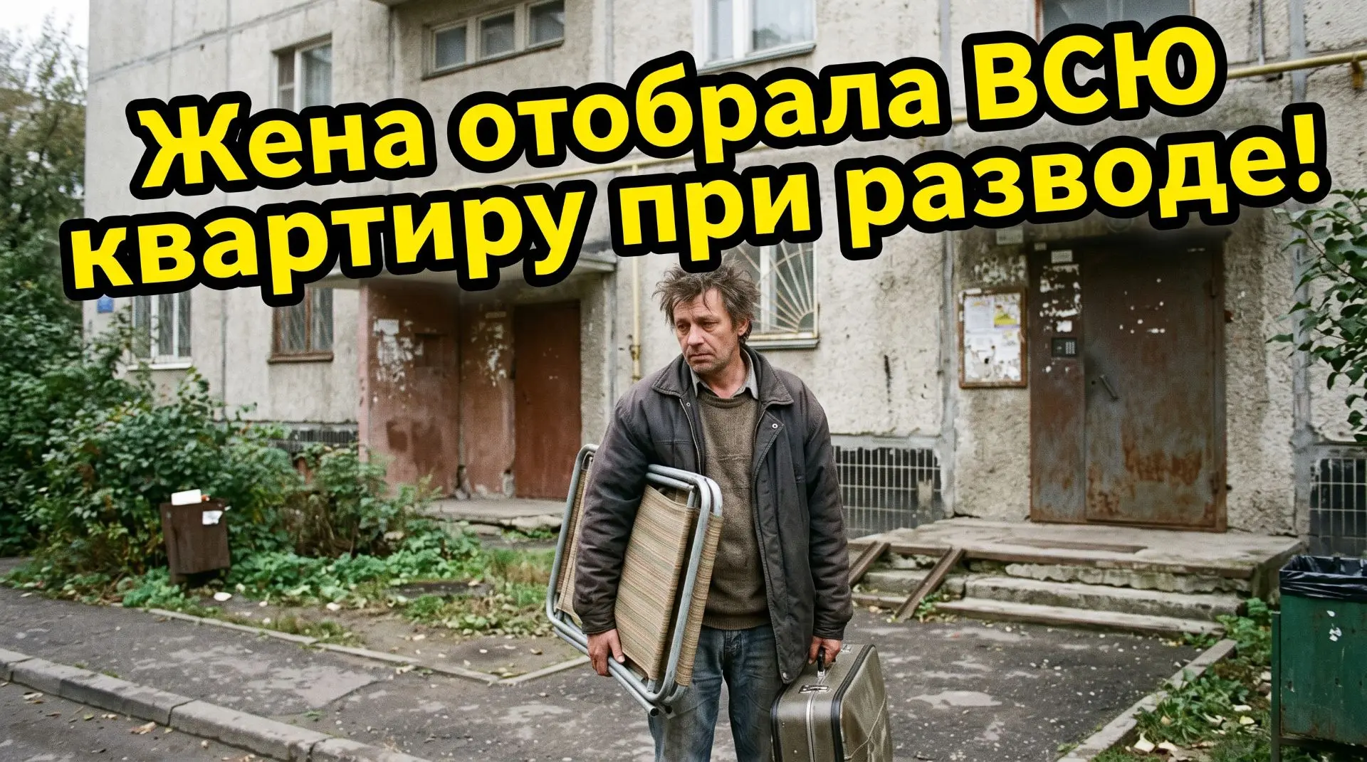 - Ночами не спал, на квартиру зарабатывал, а она жене досталась! - или как перехитрить ...