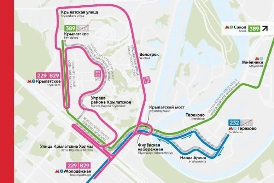 🚌 С 17 октября отменят маршрут 271 в районе Крылатское