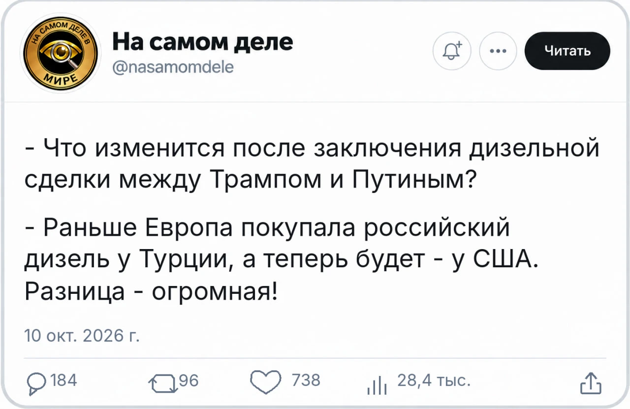 Экономическая ситуация в мире одной строкой.