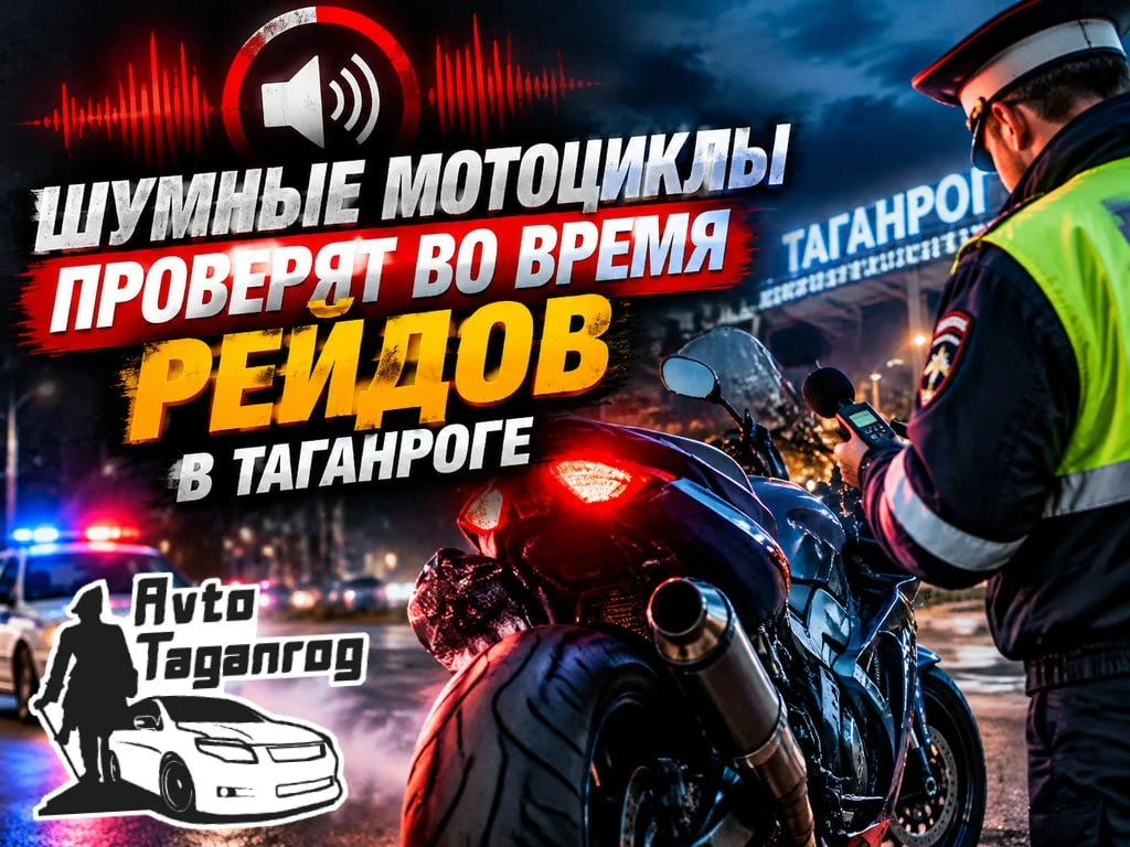 «Мото-Шум»: в Таганроге проверят права, шлемы и уровень шума