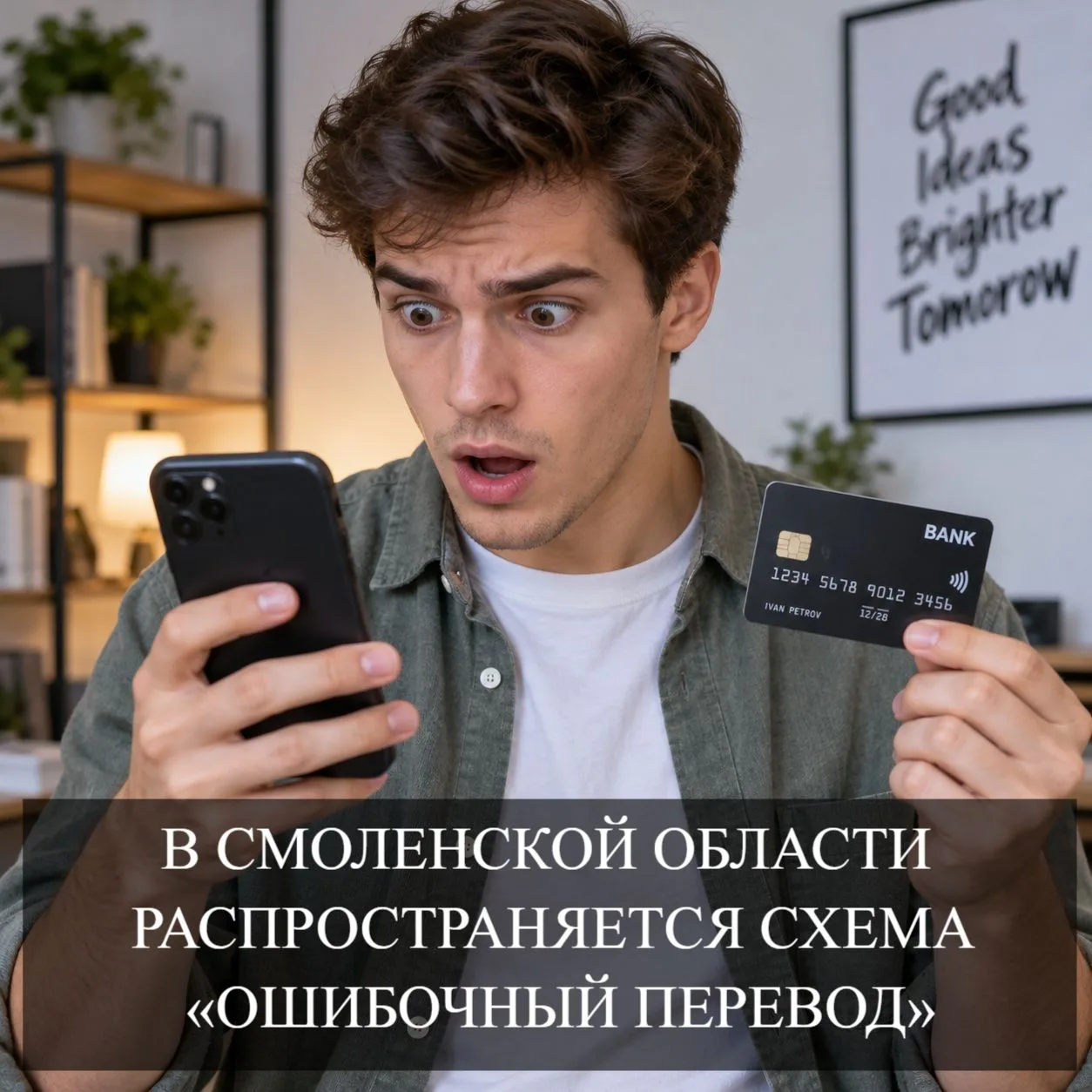 Смолян предупреждают о схеме мошенничества с «ошибочными» переводами. Злоумышленники пе...
